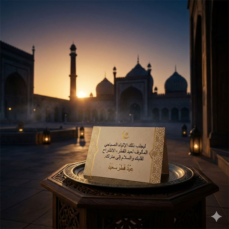 أجمل رسائل عيد الفطر