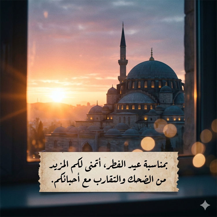 أجمل رسائل عيد الفطر