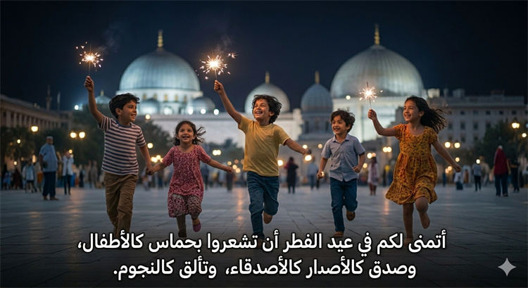 رسائل عيد الفطر