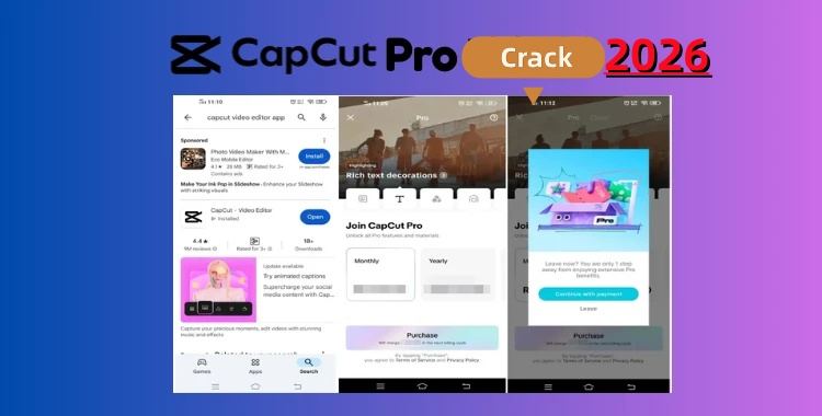 تنزيل capcut مهكر