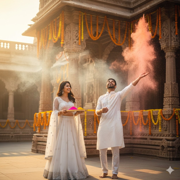 Temple Courtyard Duo