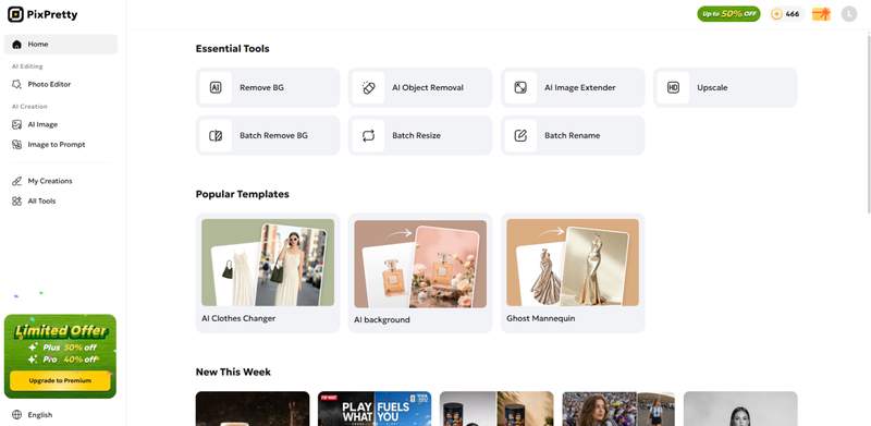 Pixpretty Ai Photo Editor Homepage Free Age Filter No Signup