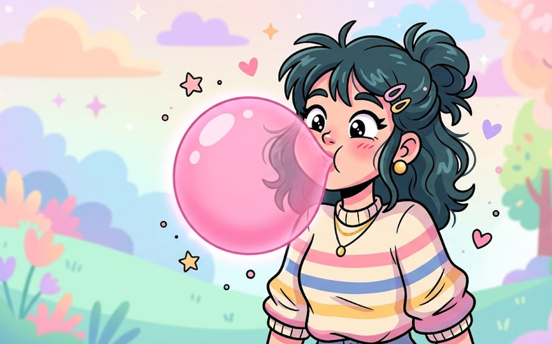 Cartoon Style Bubble Image