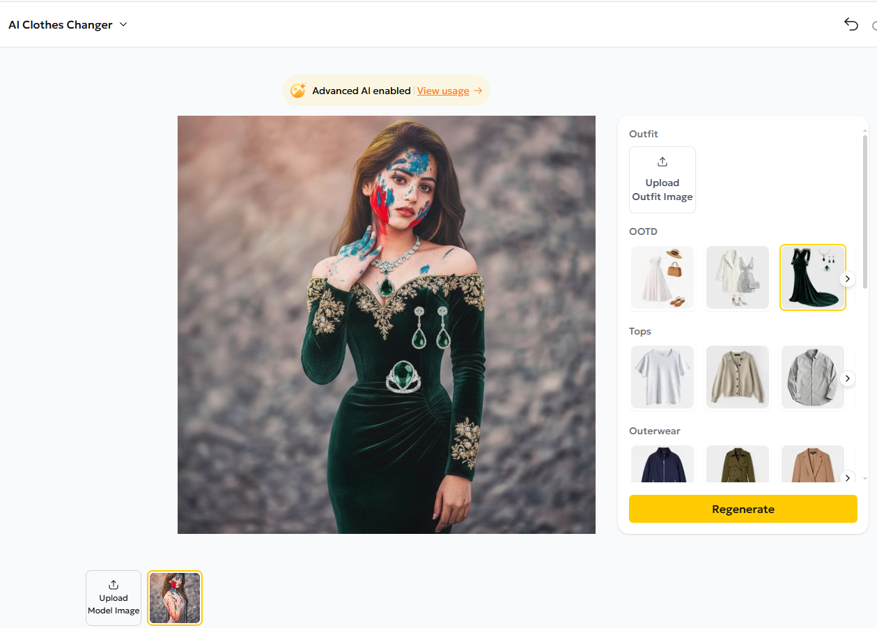 PixPretty Free AI Clothes Changer for Holi
