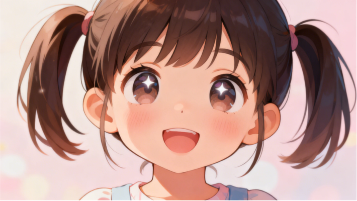 Anime Style Kids Portrait