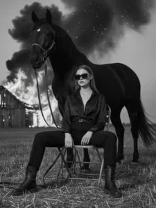 aura farming ai image for woman 1