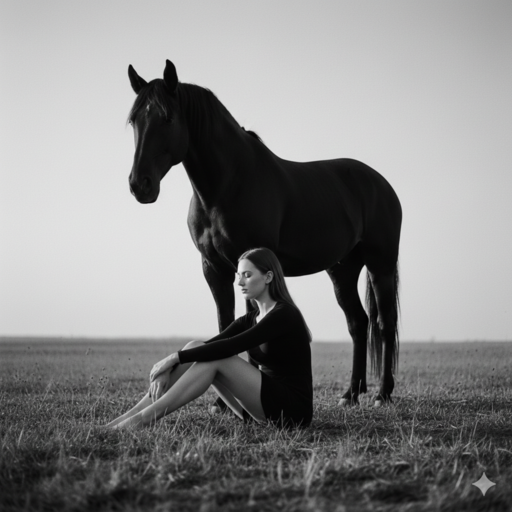 Cinematic Mood Horse Portraits