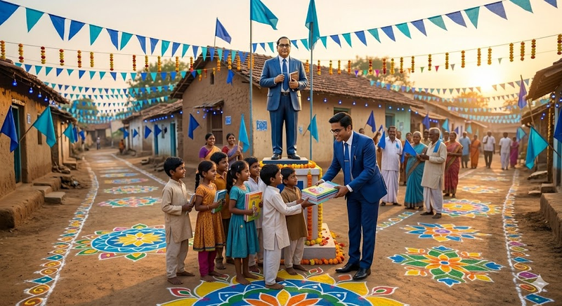 Babasaheb Ambedkar Ai Photo Prompt