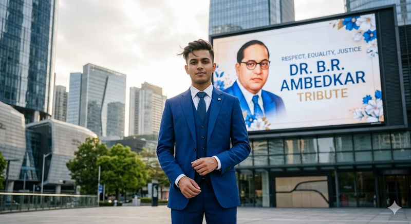 Babasaheb Ambedkar Ai Photo Prompt