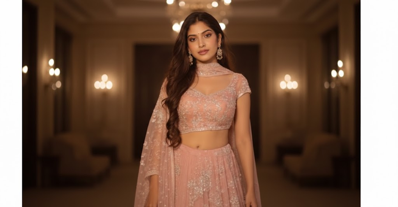 Bride in Ornate Lehenga at Palace