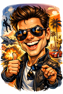 Public Figure Caricature Prompts