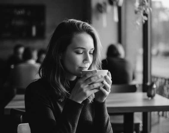 ChatGPT black and white portrait prompt