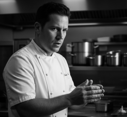 ChatGPT black and white portrait prompt