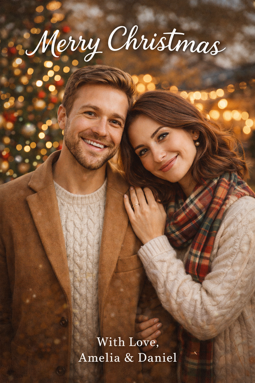 chatgpt christmas card prompt