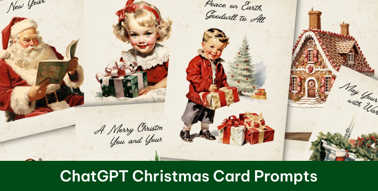 chatgpt christmas card prompt