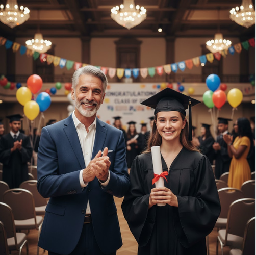 Chatgpt Photo Editing Prompt Father and Daughter