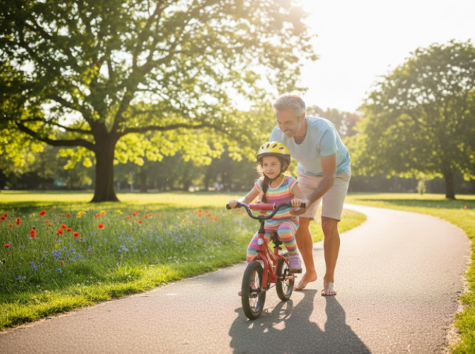 Chatgpt Photo Editing Prompt Father and Daughter