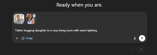 Chatgpt Photo Editing Prompt Father and Daughter