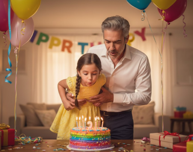 Chatgpt Photo Editing Prompt Father and Daughter