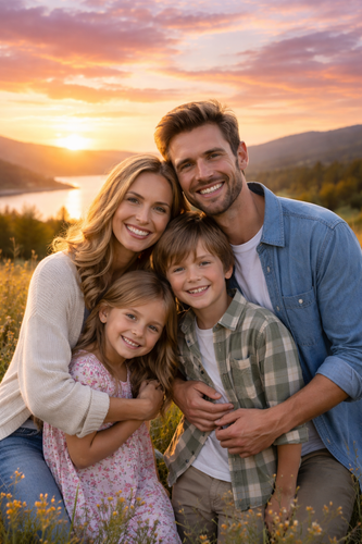 طلب تحرير صور ChatGPT للعائلة