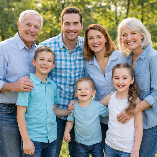 طلب تحرير صور ChatGPT للعائلة