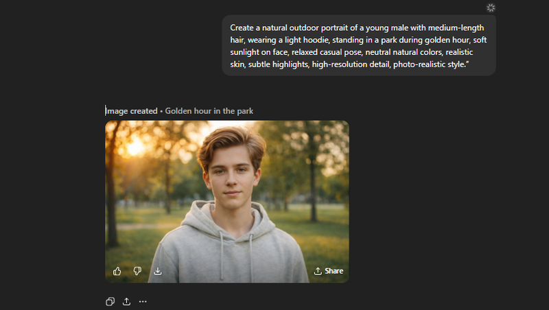 Chatgpt Photo Editing Prompts for Boy