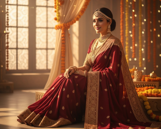 chatgpt photo editing prompts for girl in saree