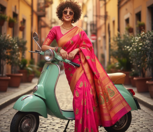 chatgpt photo editing prompts for girl in saree