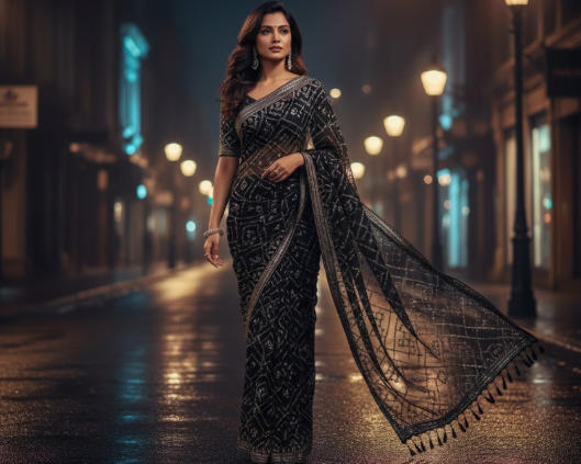 chatgpt photo editing prompts for girl in saree