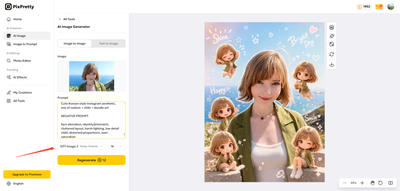 Chibi Style Ai Photo Editing