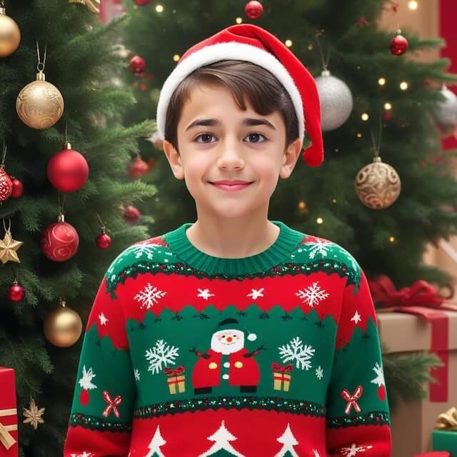 christmas boy ai 1
