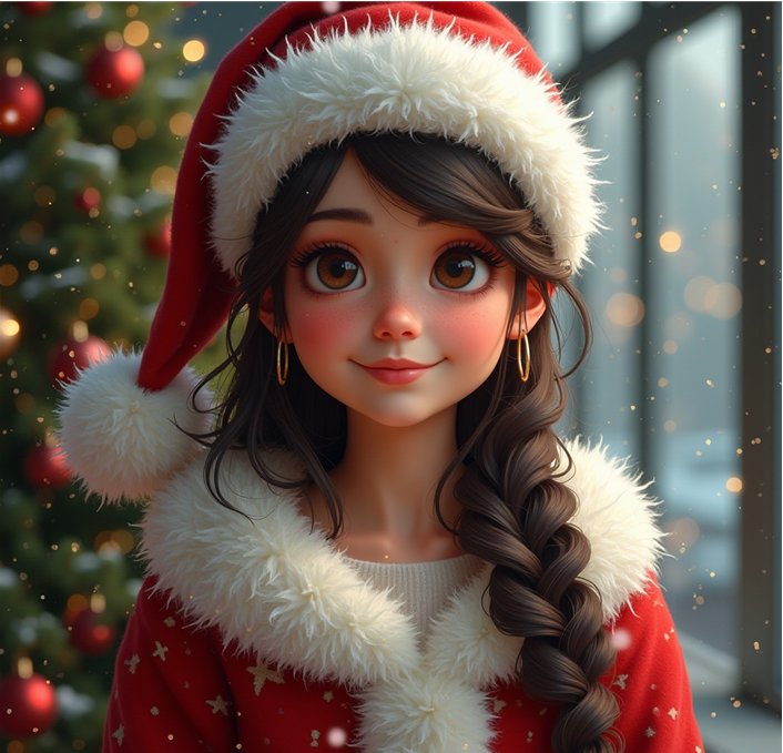 christmas girl ai 1