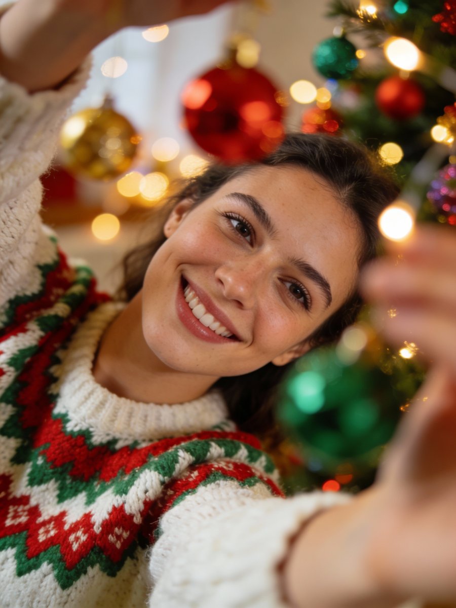 christmas girl ai portraits