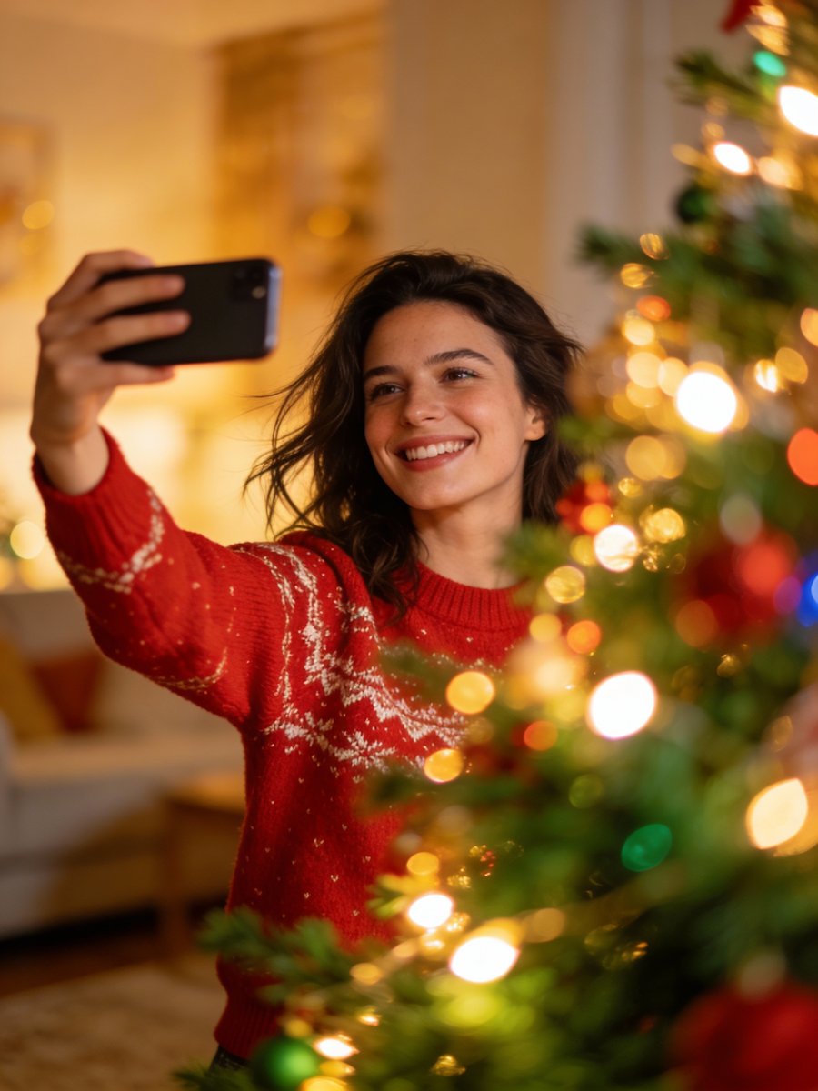 christmas girl ai portraits