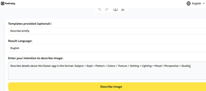 Easter Egg Design Prompt