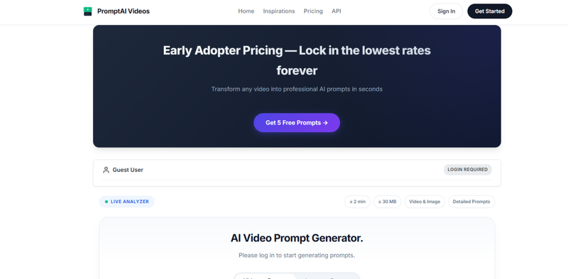 Extract Prompt from Video