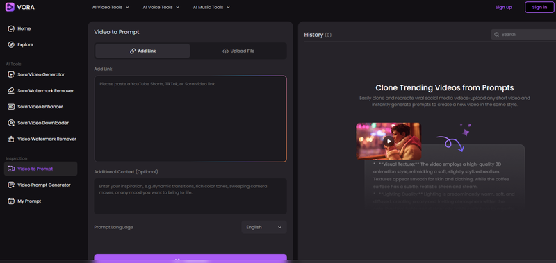 Extract Prompt from Video