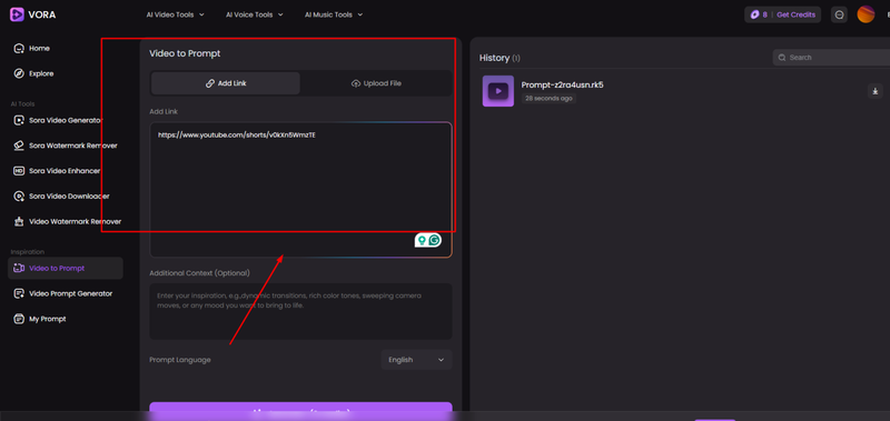Extract Prompt from Video