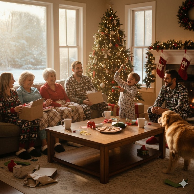 gemini ai christmas photo prompt