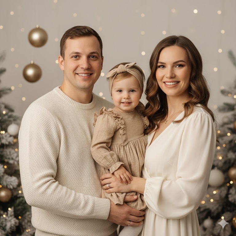 gemini ai christmas photo prompt