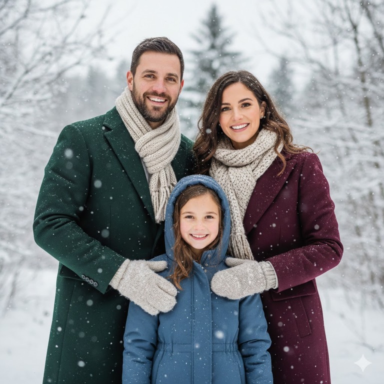 gemini ai christmas photo prompt