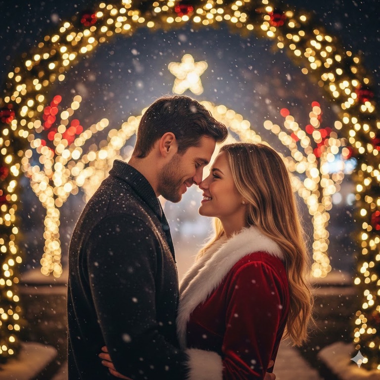 gemini ai christmas photo prompt
