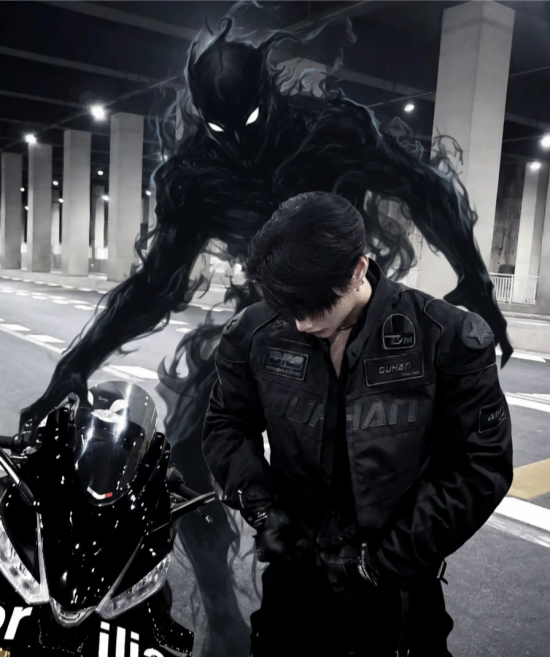 Night Rider's Shadow Demon