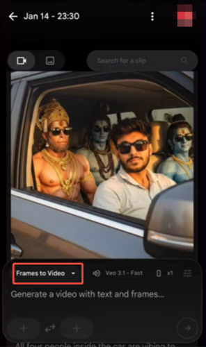 Make God Driving Car Ai Video Editing Video on Flow
