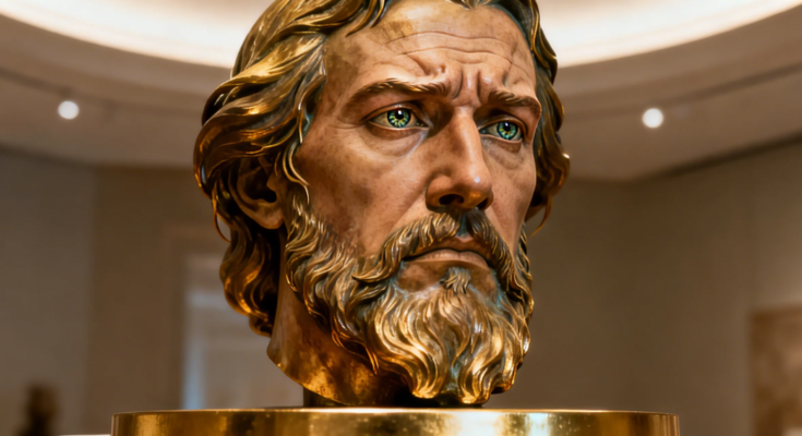 Realistic Gold 3D Sculpture Prompts