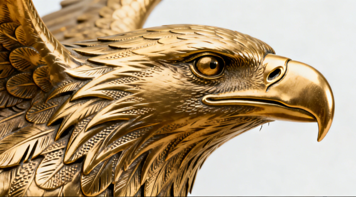 Realistic Gold 3D Sculpture Prompts