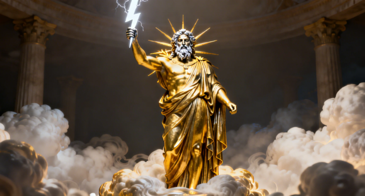 Mythology Inspired Gold AI Prompts