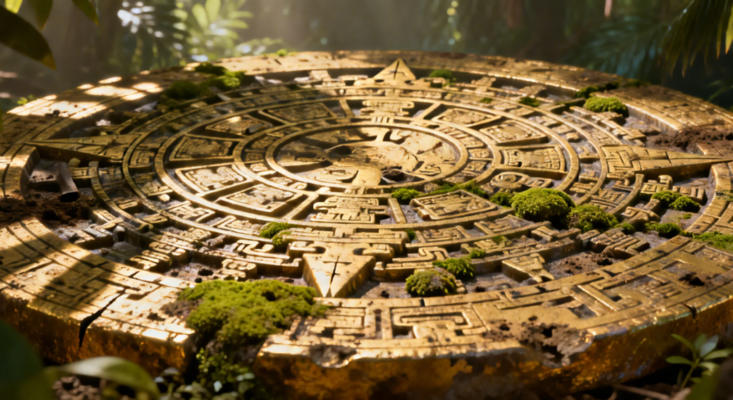 Civilization Gold Sculpture Prompts