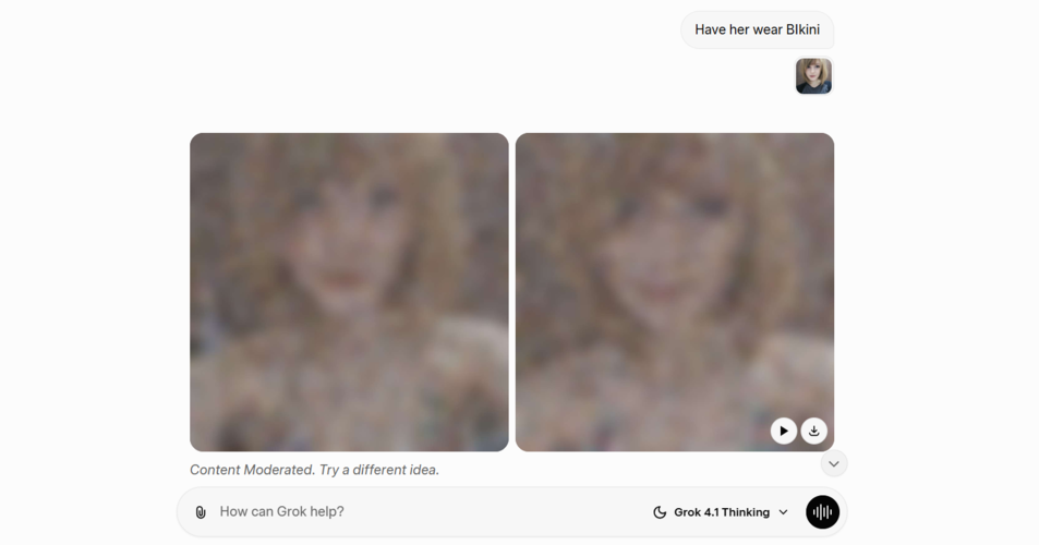 콘텐츠 제한, 다른 아이디어 시도 의미