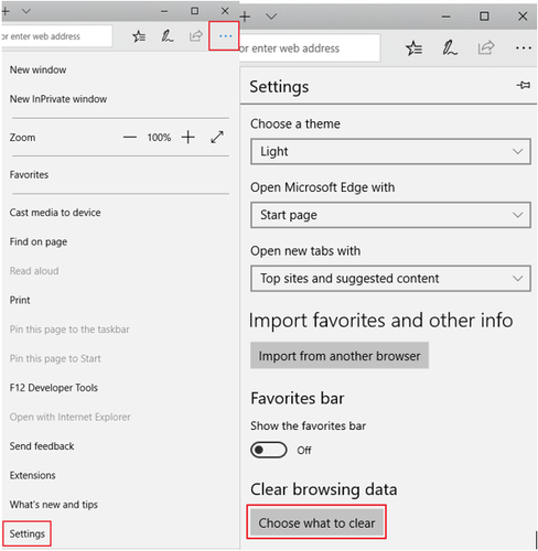 Clear Your Browser on Web